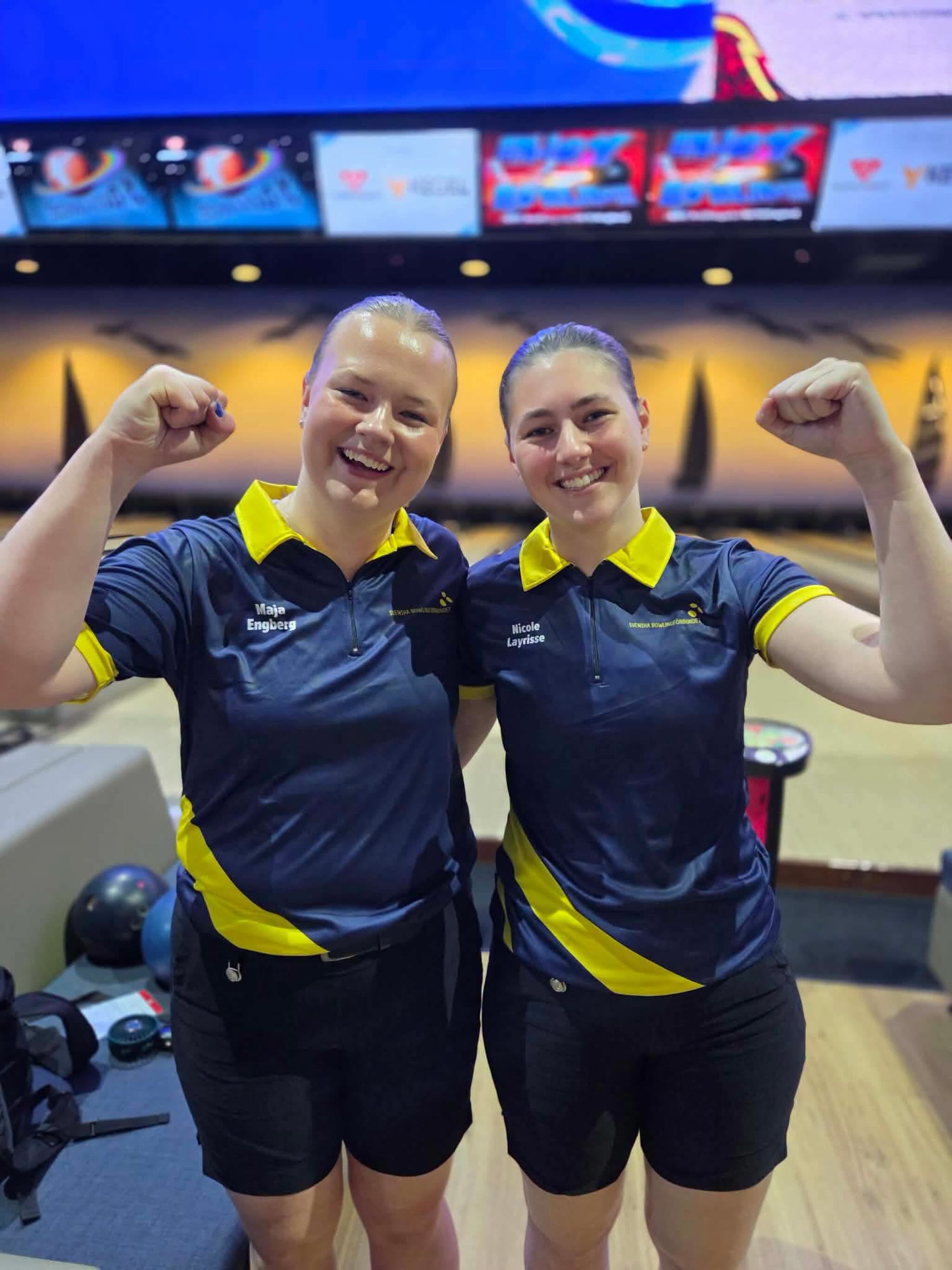 Maja Engberg Och Nicole Layrisse Vidare Till Semi Dubbel