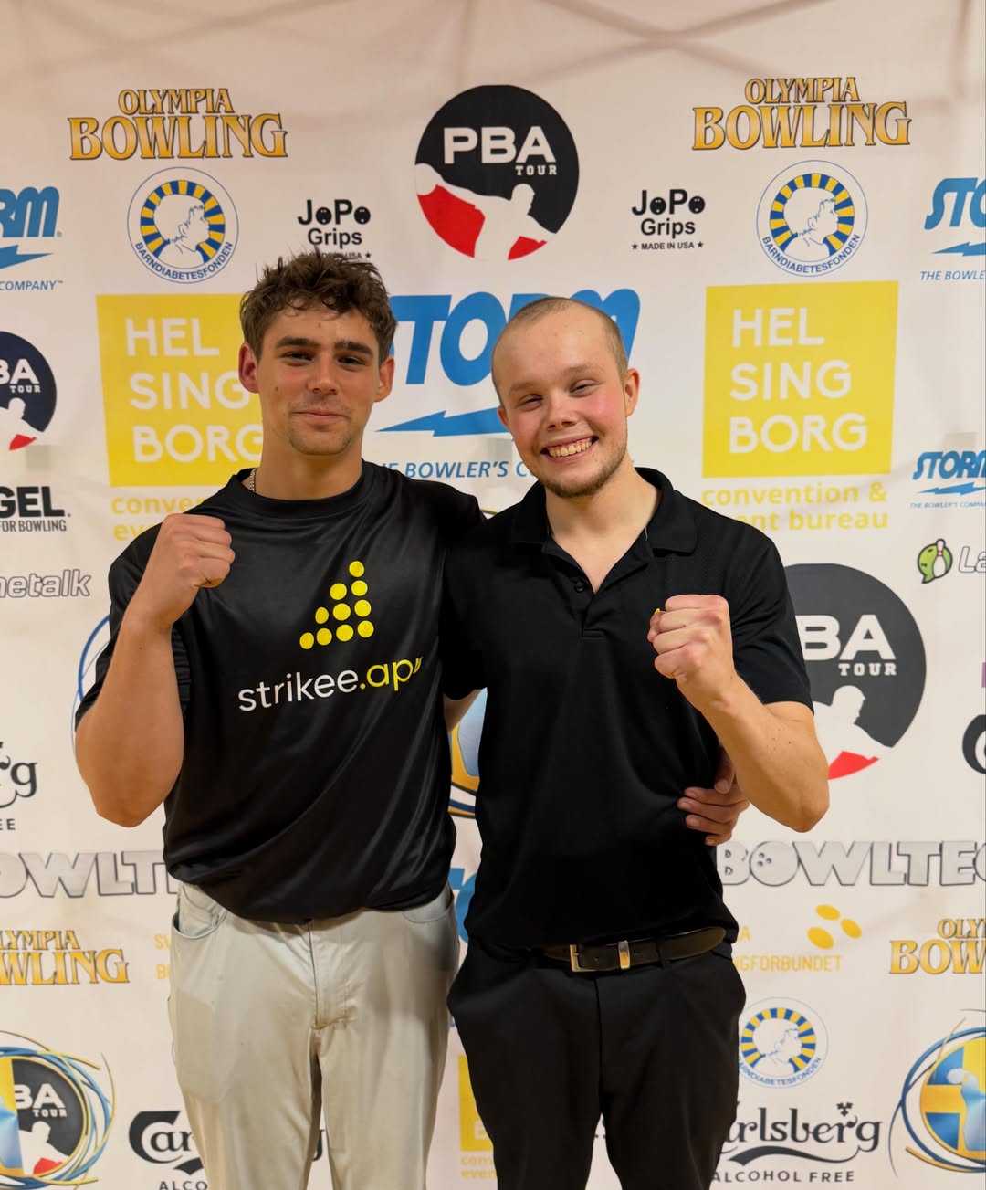 Carl Eklund Och Albin Gullstrand Semifinaler SLLM
