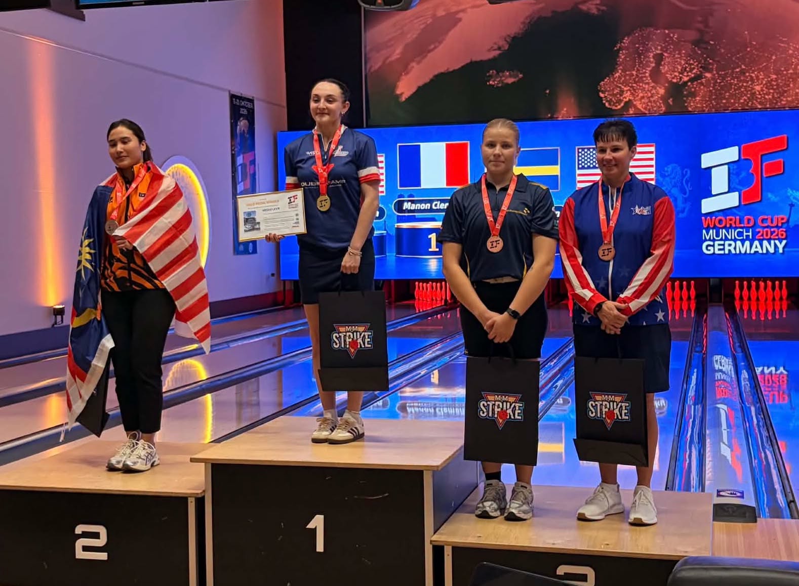 Nora Johansson Brons Prispall World Cup 2026