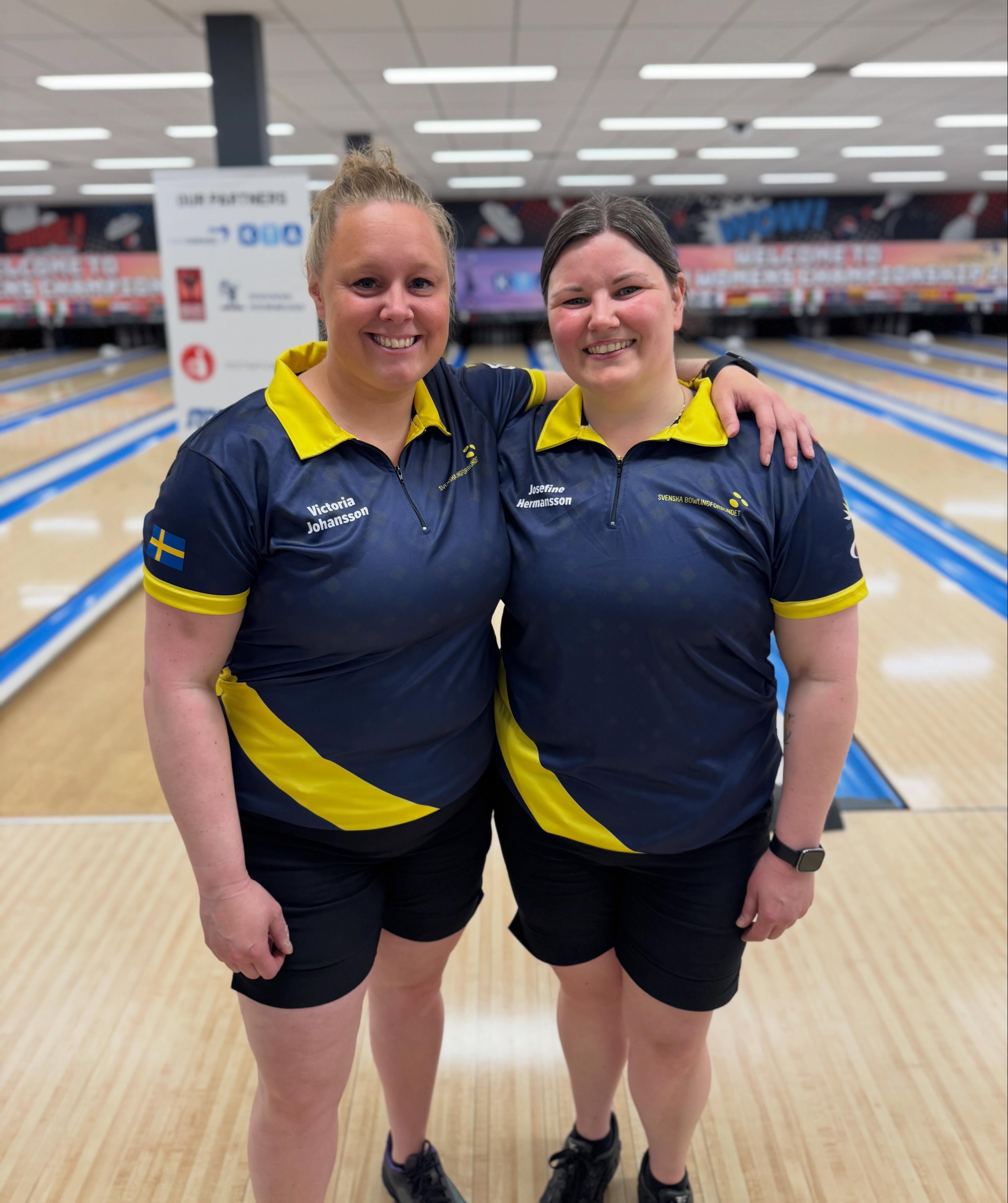Victoria Johansson Och Josefin Hermansson Semifinal Dubbel
