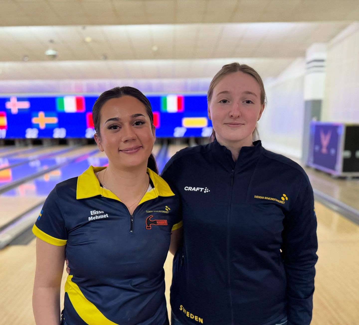 Elissa Mehmet Och Saga Johansson Klara För Semifinal